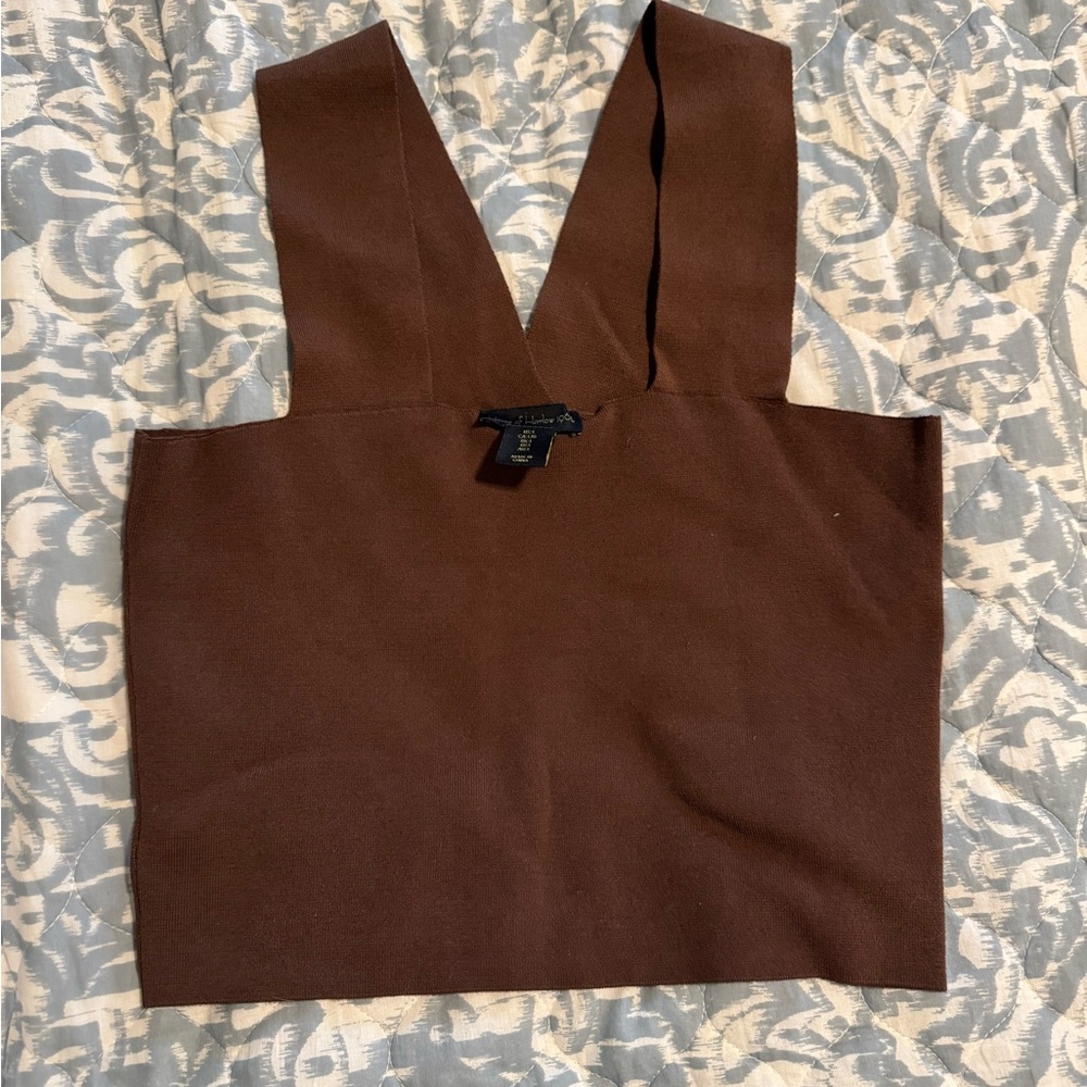 House of Harlow Brown Tank Top